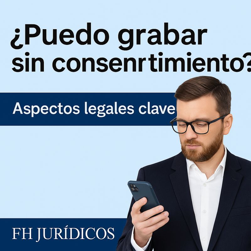 ¿Puedo grabar a alguien sin su consentimiento en España? Aspectos legales clave