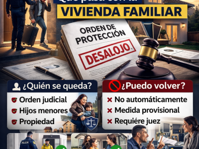 ¿Me pueden echar de casa con una denuncia? Qué pasa con la vivienda familiar